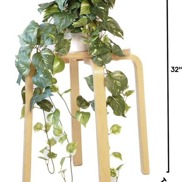 NEW 32" Realistic Artificial Pothos Ivy Plant for Home Decor Indoor Silk Plant - Picture 8 of 9